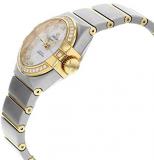 Omega Constellation 123.25.27.20.55.003 18K Yellow Gold and Steel Automatic Ladies Watch