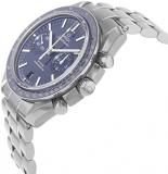 Omega Speedmaster Moonwatch Co-Axial Blue Dial Stainless Steel Mens Watch 31190445103001