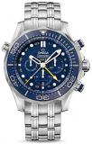 Omega Seamaster Blue Dial Stainless Steel Mens Watch 21230445203001