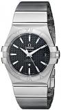 Omega Men's Constellation Co-Axial Automatic 35mm Analog Display Swiss Automatic Silver Watch
