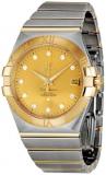 Omega Men's 123.20.35.20.58.001 Constellation Champagne Dial Watch