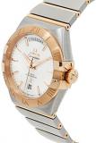 Omega Constellation Chronometer Silver Dial Rose-Gold and Steel Mens Watch 12320382202001