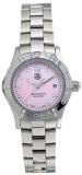 TAG Heuer Women's WAF141H.BA0824 Aquaracer Diamond Pink Mother-of-Pearl Dial Watch