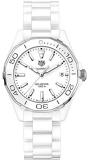 TAG Heuer Aquaracer 35mm White Dial Women's Watch WAY1391.BH0717