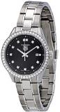Tag Heuer Carrera Black Dial Diamond Ladies Watch WV1412BA0793