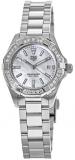 Tag Heuer Aquaracer Diamond White Mother of Pearl Dial Ladies Watch WBD1413.BA0741