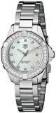 TAG Heuer Women's WAY1414.BA0920 Aquaracer Diamond-Accented Stainless Steel Watch