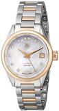 Tag Heuer Carrera Women's WAR2452.BD0772 Mother of Pearl Diamond Dial Two Tone Automatic Swiss Watch