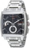 TAG Heuer Men's CAL2110.BA0781 Monaco Black Dial Watch