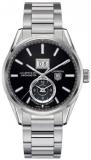 Tag Heuer Mens Carrera Stainless Steel Black Dial Automatic Watch