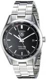 TAG Heuer Men's WV2115.BA0787 Carrera Calibre 7 Twin Time Automatic Black Dial Steel Bracelet Watch