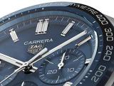 TAG Heuer orologio Carrera cronografo 44mm Calibre Heuer 02 ceramica blu automatico acciaio CBN2A1A.BA0643