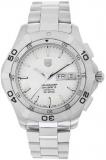 TAG Heuer Men's WAF2011.BA0818 Aquaracer Silver Dial Stainless Steel Automatic Watch