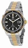 Tag Heuer Aquaracer Automatic Black Dial Two-tone Mens Watch WAK2122BB0835