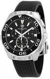 TAG Heuer Aquaracer Mens Watch on Black Rubber Strap CAY111A.FT6041