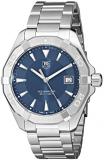 Tag Heuer Men's '300 Aquaracer' Stainless Steel Bracelet Watch with Blue Dial