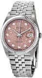 Rolex Datejust 36 Diamond Pink Jubilee Dial Ladies Watch 126234PJDJ