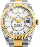 Rolex Oyster Perpetual Sky-Dweller Automatic Men's Two-Tone Watch 326933WSO