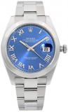 Rolex Datejust 41 Blue Roman Numeral Dial Men's Watch 126300