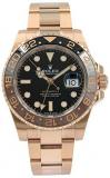 Rolex GMT-Master II Automatic Men's 18kt Everose Gold Oyster Coke Bezel Watch 12...