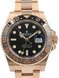 Rolex GMT-Master II Automatic Men's 18kt Everose Gold Oyster Coke Bezel Watch 126715BKSO