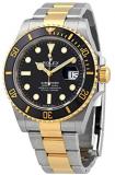 Rolex Submariner Blue Dial Stainless Steel and 18K Yellow Gold Bracelet Automatic Men's Watch 126613LNBKSO