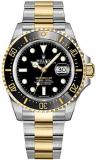 Rolex Sea-Dweller Solid 18k Yellow Gold and Oystersteel Men's Watch 126603