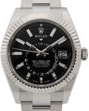 Rolex Sky-Dweller Black Dial Automatic Mens Oyster Watch 326934BKSO
