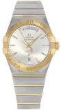 Omega Constellation Co-Axial Day-Date 38mm Yellow Gold on Steel Men's Watch 123.20.38.22.02.002