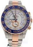 Rolex Yacht-Master Ii 44mm Rose Gold and Steel Watch 116681