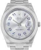 Rolex Datejust II Rhodium Dial Stainless Steel Automatic Men's Watch 116300