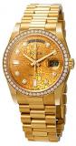 Rolex Day-Date Champagne Jubilee Automatic 18kt Yellow Gold 36 mm President Watch118348CJDP