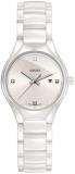 Rado True High-tech White Ceramic Diamond Ladies Watch R27061712