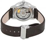 Rado Coupole Classic L Silver Dial Brown Leather Strap Automatic Mens Watch R22860725