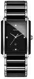 Rado Integral Jubile Two-tone Black Ceramic and Stainless Steel Mens Watch - R20206712