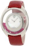 Versace Women's 86Q971MD497 S800 Destiny Precious Mother-of-Pearl Stainless Steel Red Watch