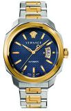 Versace Men's 'Dylos' Automatic Stainless Steel Casual Watch, Color:Two Tone (Mo...