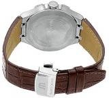 Maurice Lacroix Men's Stainless Steel Swiss Quartz Leather Strap, Brown, 20 Casual Watch (Model: AI1008-SS001-130-1)