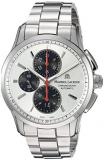 Maurice Lacroix Men's Pontos Swiss-Automatic Watch with Stainless-Steel Strap, Silver, 21 (Model: PT6388-SS002-131-1)