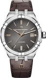 Maurice Lacroix Men's 42MM Automatic Anthracite Dial Strap Watch