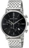 Maurice Lacroix Men's Eliros Swiss-Quartz Watch with Stainless-Steel Strap, Silver (Model: EL1098-SS002-310-2)