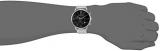 Maurice Lacroix Men's Eliros Swiss-Quartz Watch with Stainless-Steel Strap, Silver (Model: EL1098-SS002-310-2)