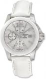 Longines Conquest Automatic Chronograph Steel & Ceramic Mens Watch Date L3.661.4.86.0