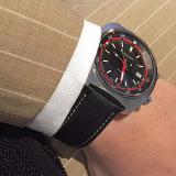 Longines Heritage Diver 43 MM Automatic Black and Red - L2.795.4.52.0