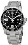 Longines HydroConquest 44MM Auto Stainless Steel Black Dial Men's L3.841.4.56.6