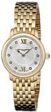 Frederique Constant Women's FC-200WHDS5B Slim Line Yellow Goldtone Stainless Steel Watch