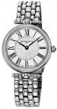 Ladies' Frederique Constant Classics Art Deco Stainless Steel Diamond Watch FC-200MPW2ARD6B