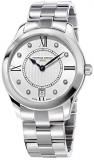 Ladies' Frederique Constant Classic Quartz Stainless Steel Diamond Watch FC-220MSD3B6B