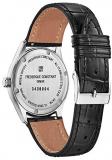 Ladies' Frederique Constant Classic Quartz Black Leather Diamond Watch FC-220MPW3BD6