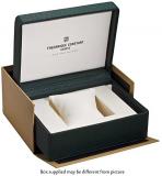 Frederique Constant Women's Classics 36mm Blue Leather Band Steel Case Quartz Analog Watch FC-220MS3B6